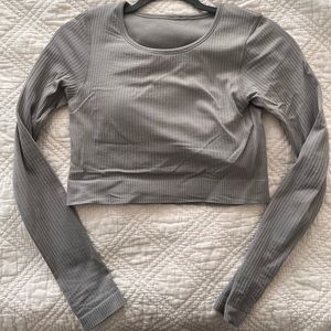 Lululemon Ebb to Street Long Sleeve Crop